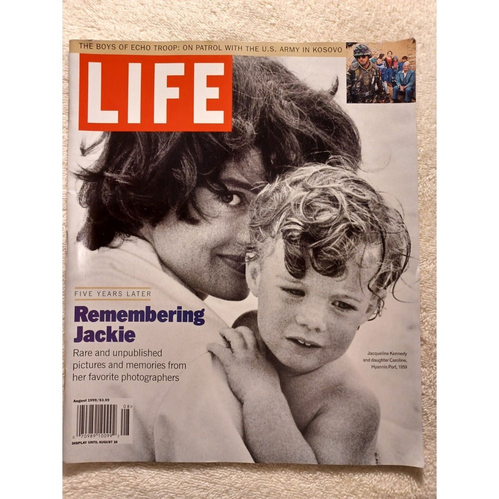Life Magazine Aug 1999, Remembering Jackie Kennedy